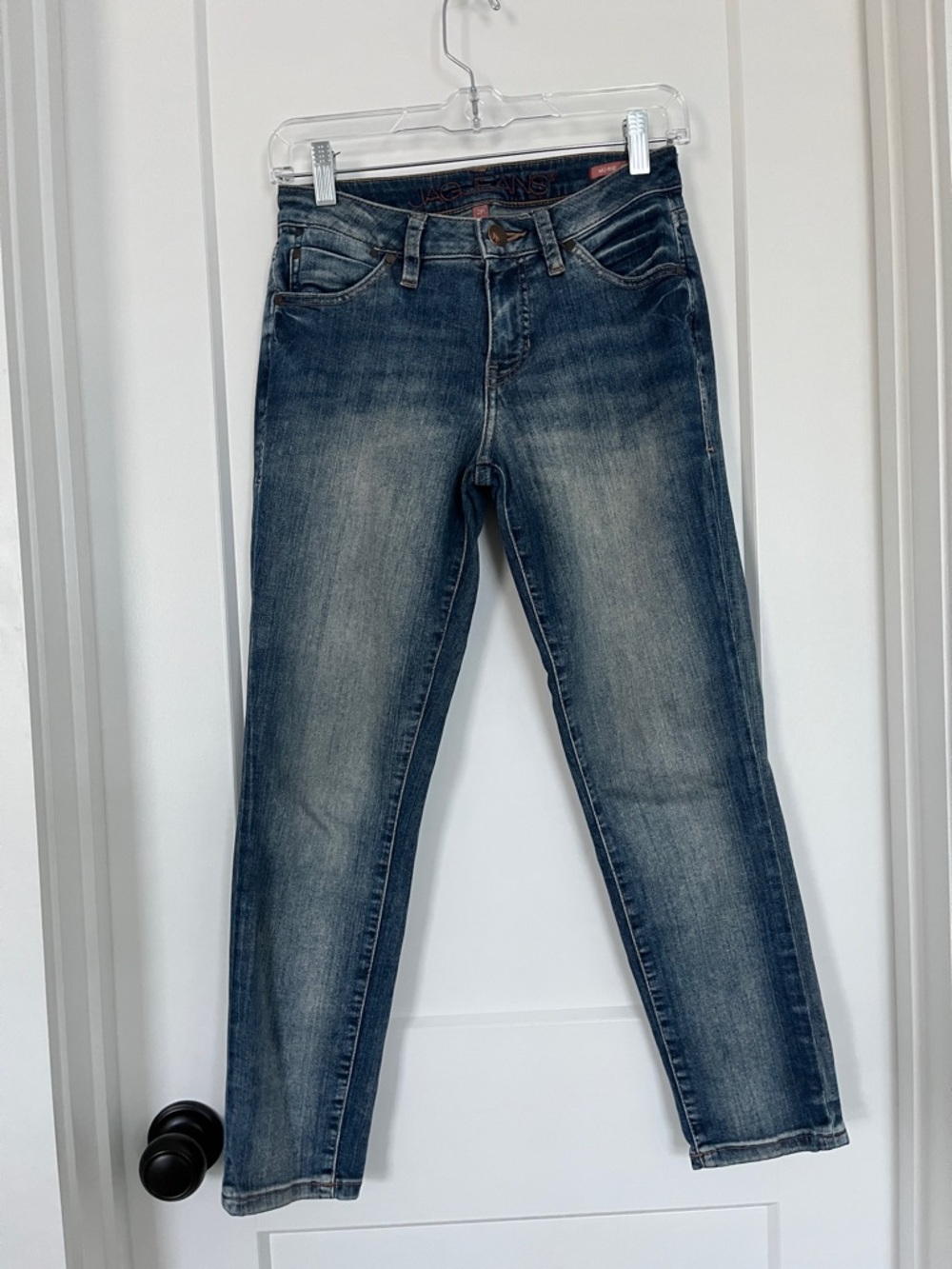 Jag Jeans Women's Faded Dark Blue Skinny Jeans